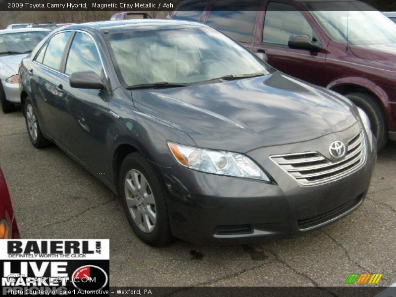 Magnetic Gray Metallic / Ash 2009 Toyota Camry Hybrid