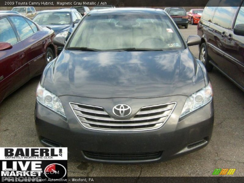 Magnetic Gray Metallic / Ash 2009 Toyota Camry Hybrid