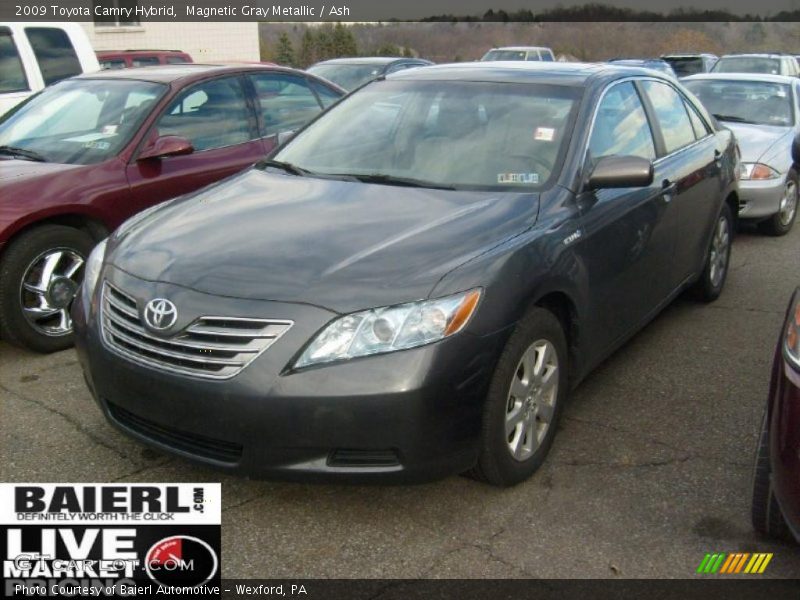 Magnetic Gray Metallic / Ash 2009 Toyota Camry Hybrid