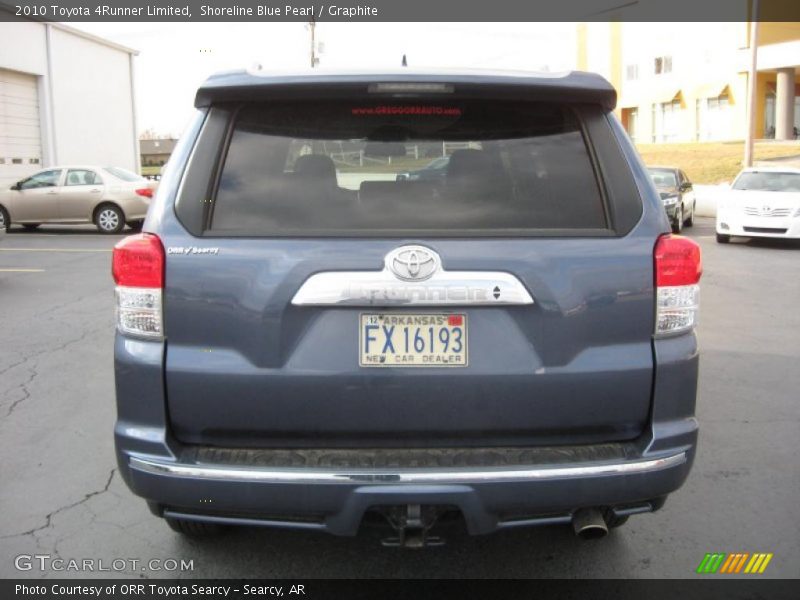 Shoreline Blue Pearl / Graphite 2010 Toyota 4Runner Limited
