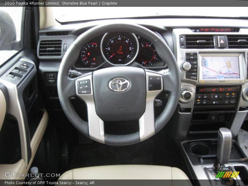 Dashboard of 2010 4Runner Limited