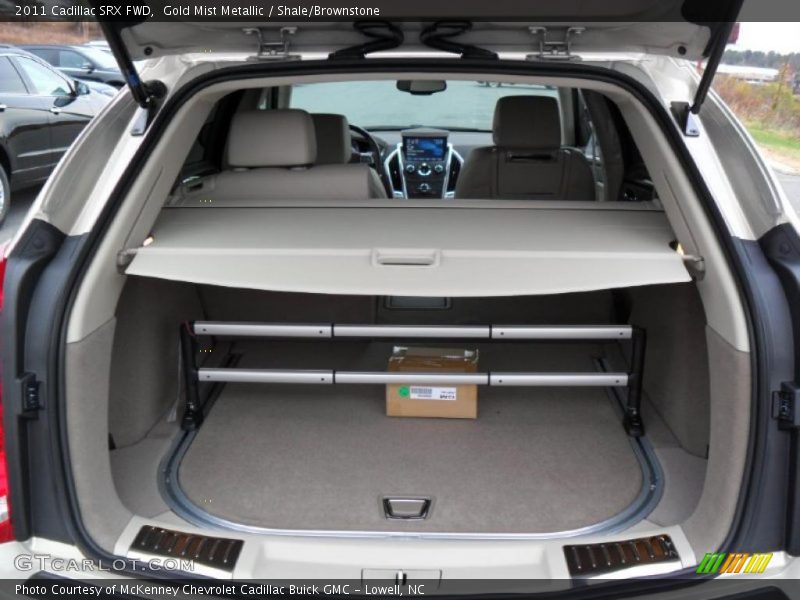 Gold Mist Metallic / Shale/Brownstone 2011 Cadillac SRX FWD