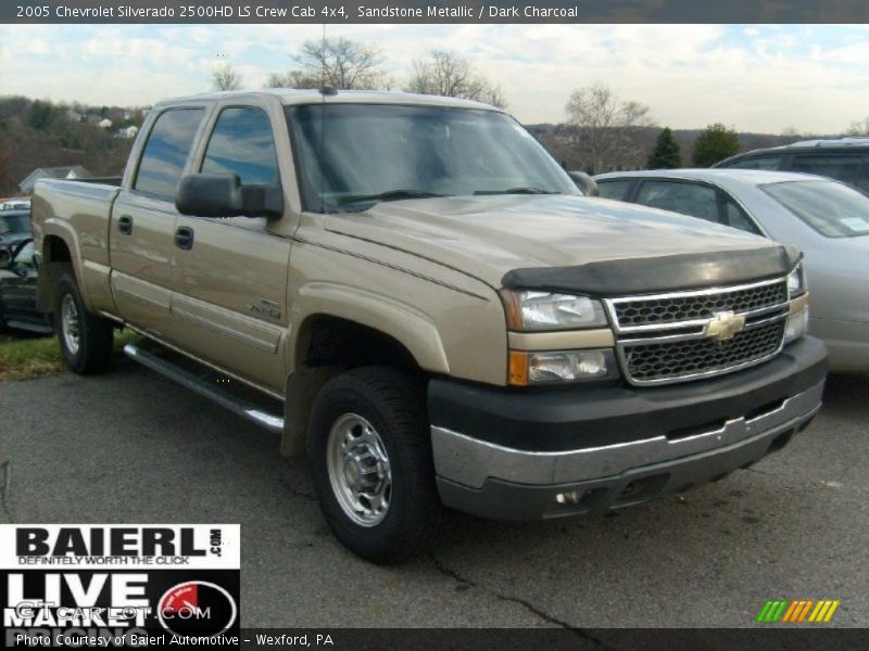 Sandstone Metallic / Dark Charcoal 2005 Chevrolet Silverado 2500HD LS Crew Cab 4x4