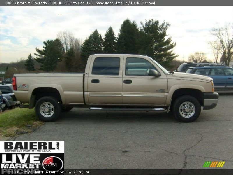 Sandstone Metallic / Dark Charcoal 2005 Chevrolet Silverado 2500HD LS Crew Cab 4x4
