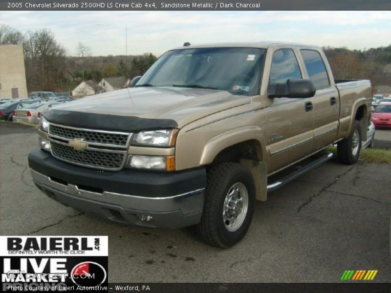 Sandstone Metallic / Dark Charcoal 2005 Chevrolet Silverado 2500HD LS Crew Cab 4x4