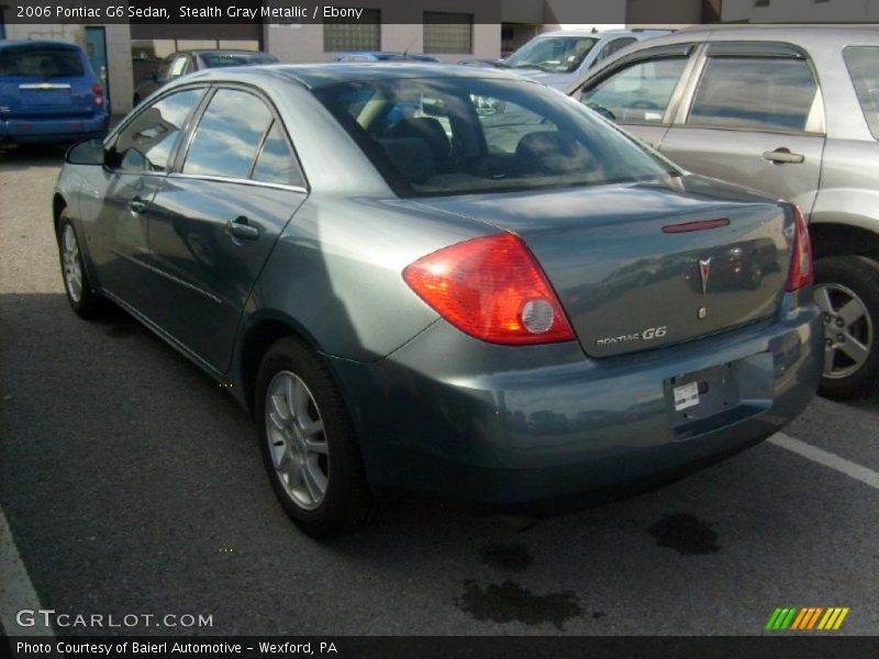 Stealth Gray Metallic / Ebony 2006 Pontiac G6 Sedan