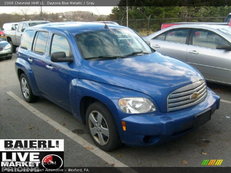 Daytona Blue Metallic / Gray 2006 Chevrolet HHR LS