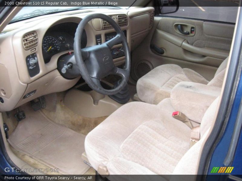 Beige Interior - 2000 S10 LS Regular Cab 