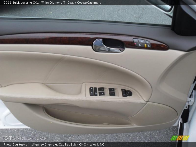 White Diamond TriCoat / Cocoa/Cashmere 2011 Buick Lucerne CXL