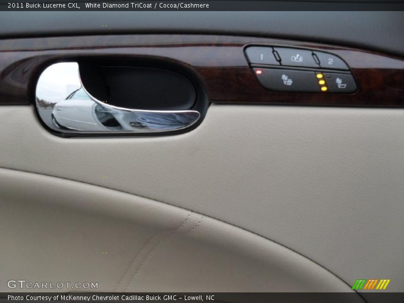 White Diamond TriCoat / Cocoa/Cashmere 2011 Buick Lucerne CXL