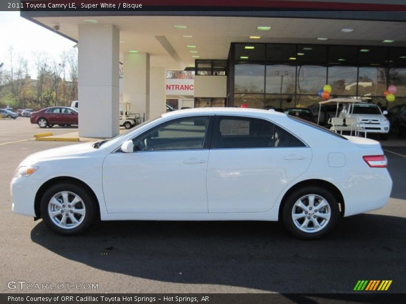 Super White / Bisque 2011 Toyota Camry LE