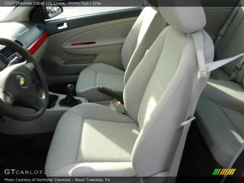  2010 Cobalt XFE Coupe Gray Interior