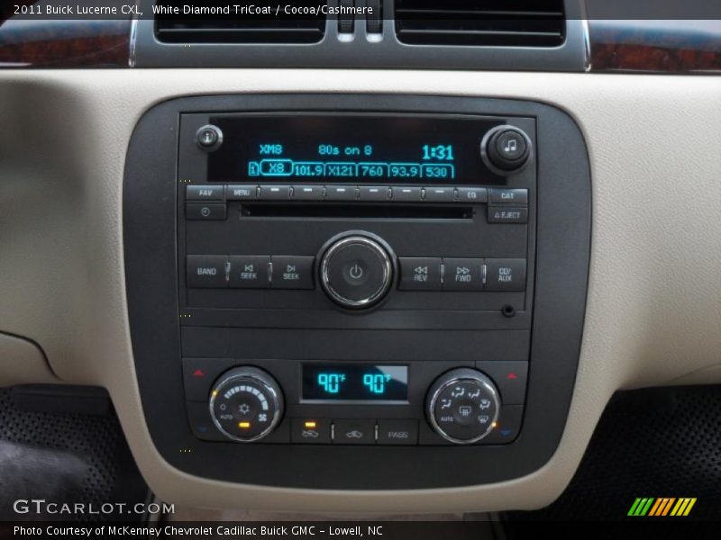 White Diamond TriCoat / Cocoa/Cashmere 2011 Buick Lucerne CXL