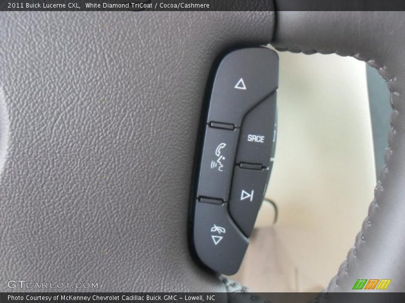White Diamond TriCoat / Cocoa/Cashmere 2011 Buick Lucerne CXL