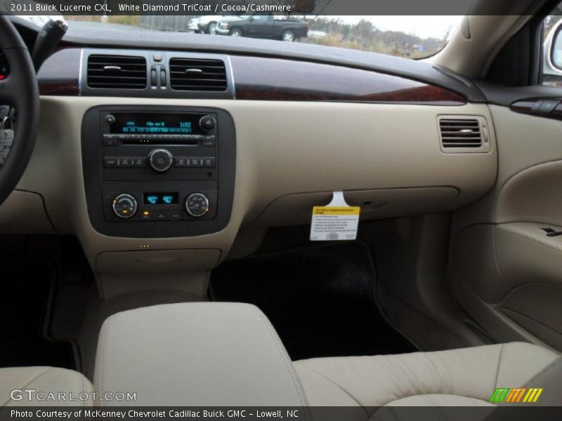 White Diamond TriCoat / Cocoa/Cashmere 2011 Buick Lucerne CXL
