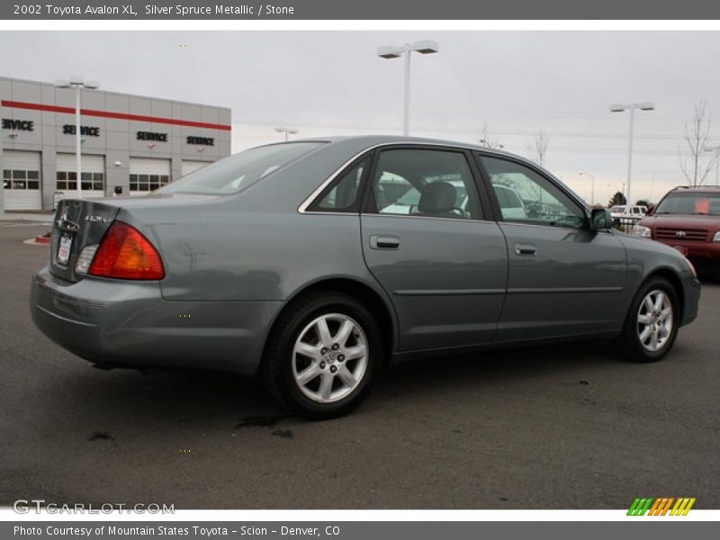 Silver Spruce Metallic / Stone 2002 Toyota Avalon XL