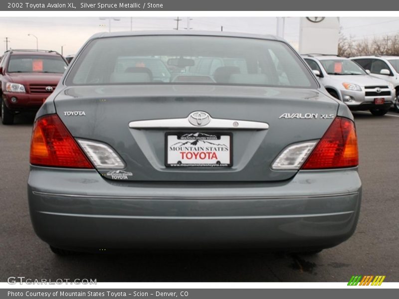 Silver Spruce Metallic / Stone 2002 Toyota Avalon XL