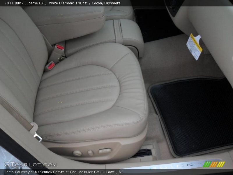 White Diamond TriCoat / Cocoa/Cashmere 2011 Buick Lucerne CXL