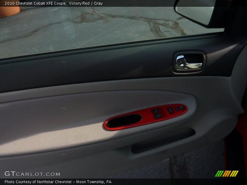 Victory Red / Gray 2010 Chevrolet Cobalt XFE Coupe