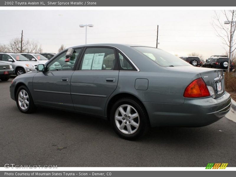 Silver Spruce Metallic / Stone 2002 Toyota Avalon XL