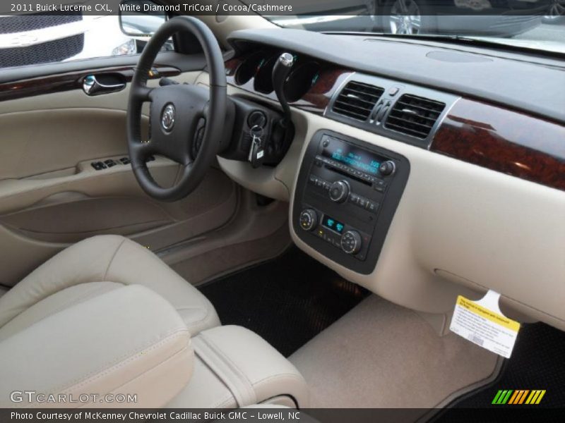 White Diamond TriCoat / Cocoa/Cashmere 2011 Buick Lucerne CXL