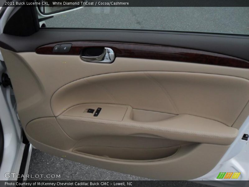White Diamond TriCoat / Cocoa/Cashmere 2011 Buick Lucerne CXL