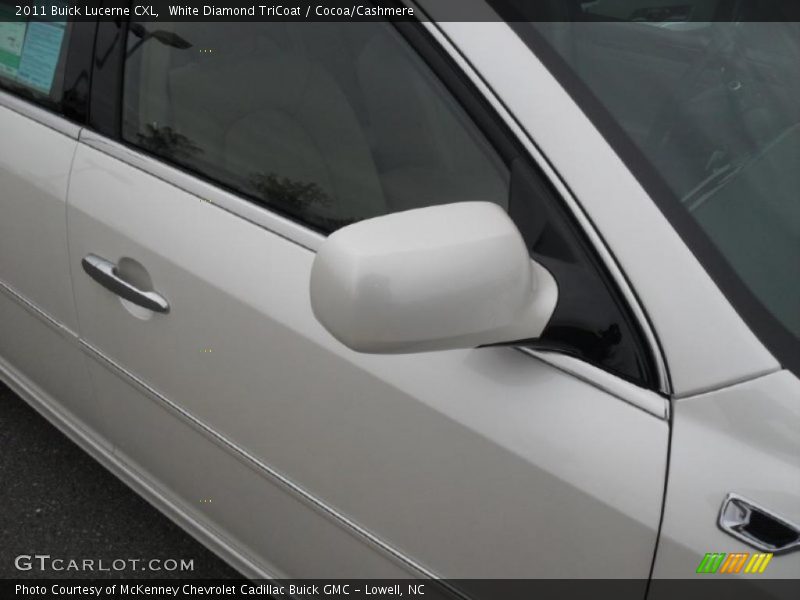 White Diamond TriCoat / Cocoa/Cashmere 2011 Buick Lucerne CXL