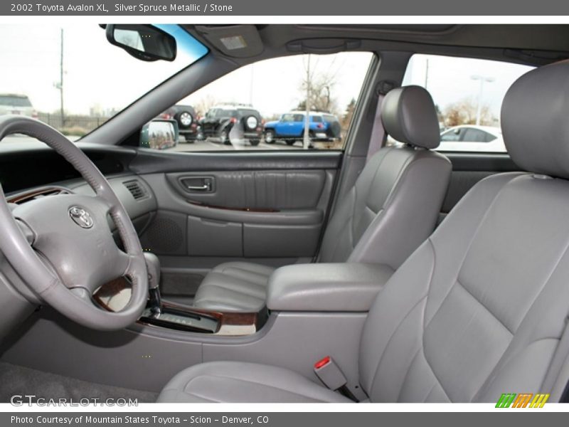 Silver Spruce Metallic / Stone 2002 Toyota Avalon XL