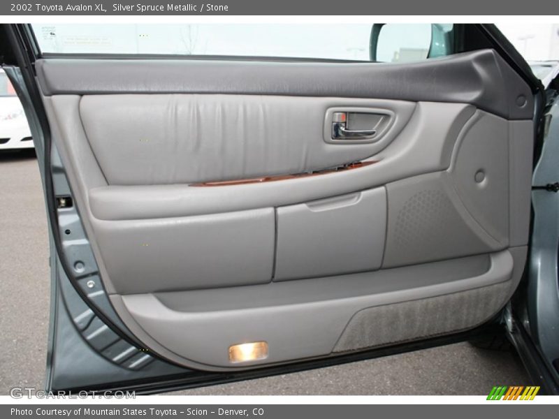 Silver Spruce Metallic / Stone 2002 Toyota Avalon XL