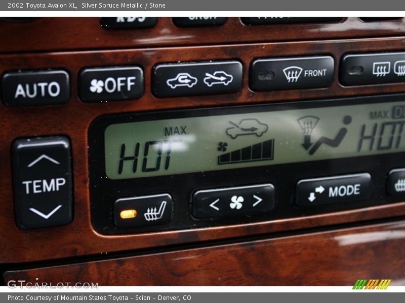 Silver Spruce Metallic / Stone 2002 Toyota Avalon XL