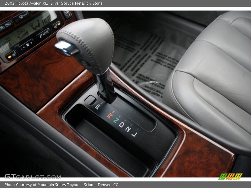 Silver Spruce Metallic / Stone 2002 Toyota Avalon XL