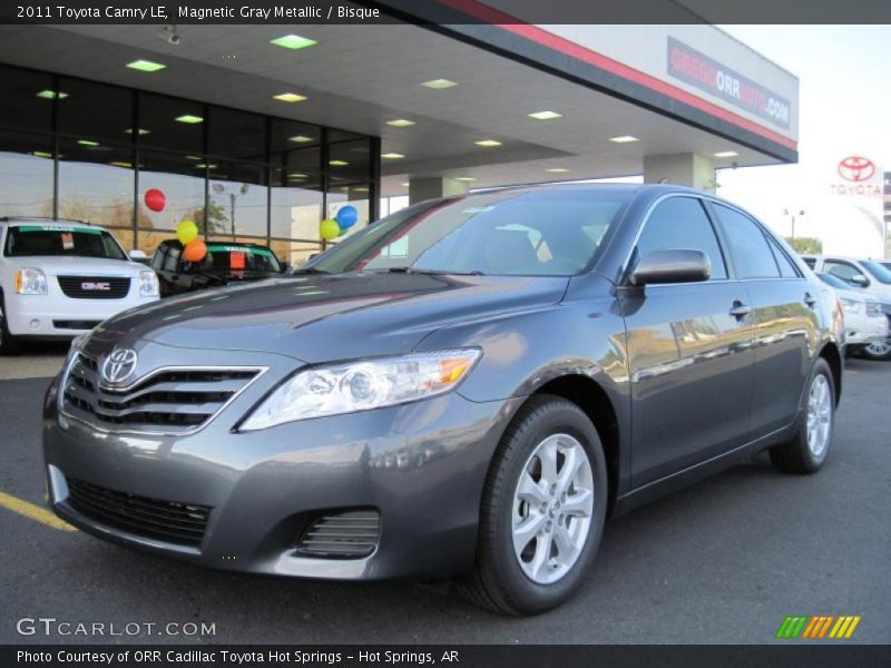 Magnetic Gray Metallic / Bisque 2011 Toyota Camry LE