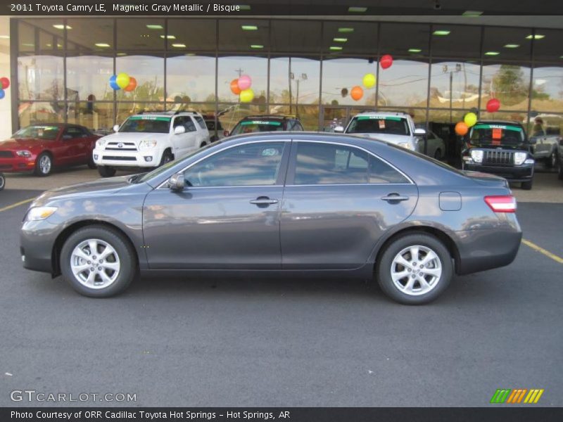 Magnetic Gray Metallic / Bisque 2011 Toyota Camry LE