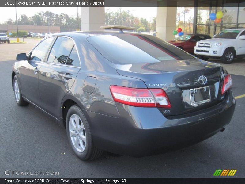 Magnetic Gray Metallic / Bisque 2011 Toyota Camry LE