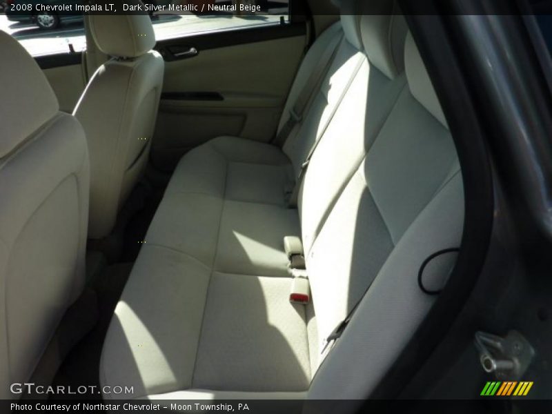 Dark Silver Metallic / Neutral Beige 2008 Chevrolet Impala LT