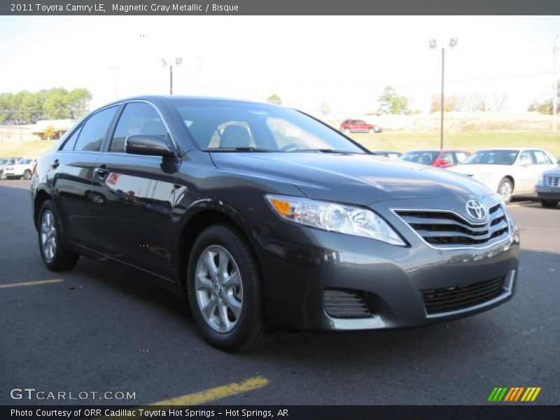 Magnetic Gray Metallic / Bisque 2011 Toyota Camry LE