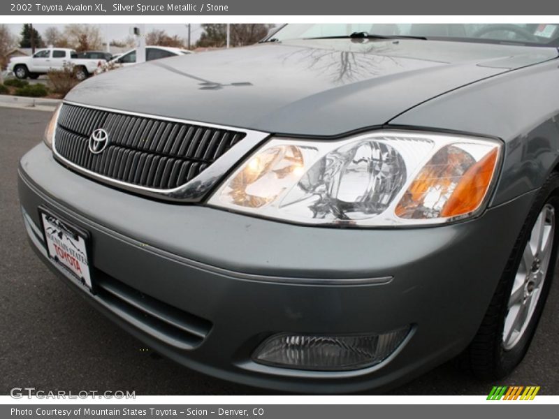 Silver Spruce Metallic / Stone 2002 Toyota Avalon XL