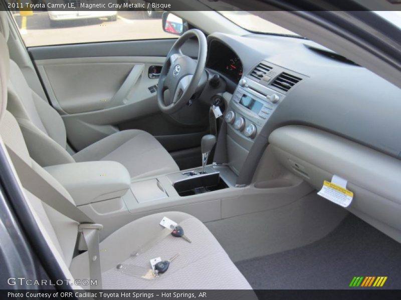 Magnetic Gray Metallic / Bisque 2011 Toyota Camry LE