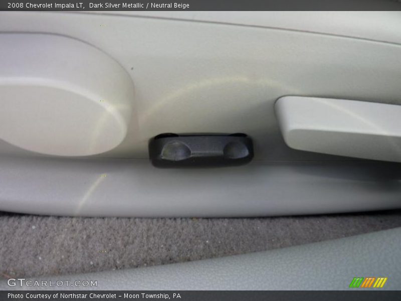 Dark Silver Metallic / Neutral Beige 2008 Chevrolet Impala LT