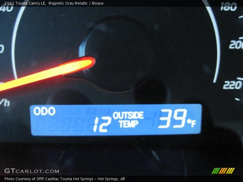 Magnetic Gray Metallic / Bisque 2011 Toyota Camry LE