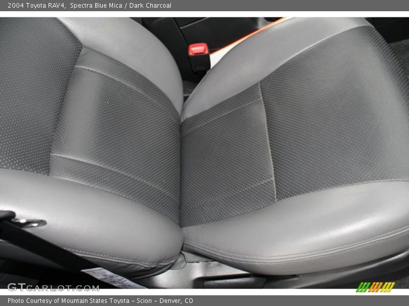 Spectra Blue Mica / Dark Charcoal 2004 Toyota RAV4