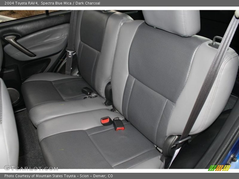 Spectra Blue Mica / Dark Charcoal 2004 Toyota RAV4