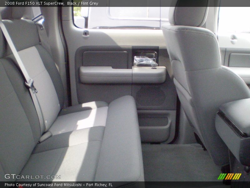 Black / Flint Grey 2008 Ford F150 XLT SuperCrew