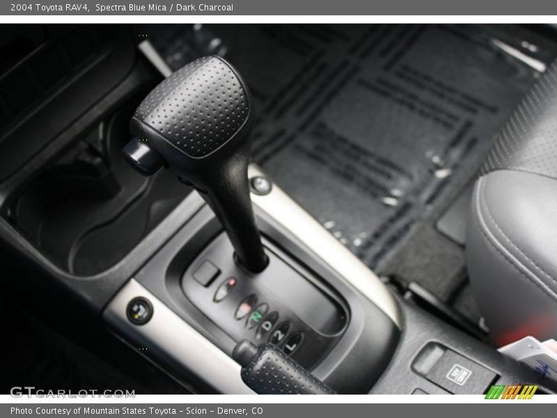Spectra Blue Mica / Dark Charcoal 2004 Toyota RAV4