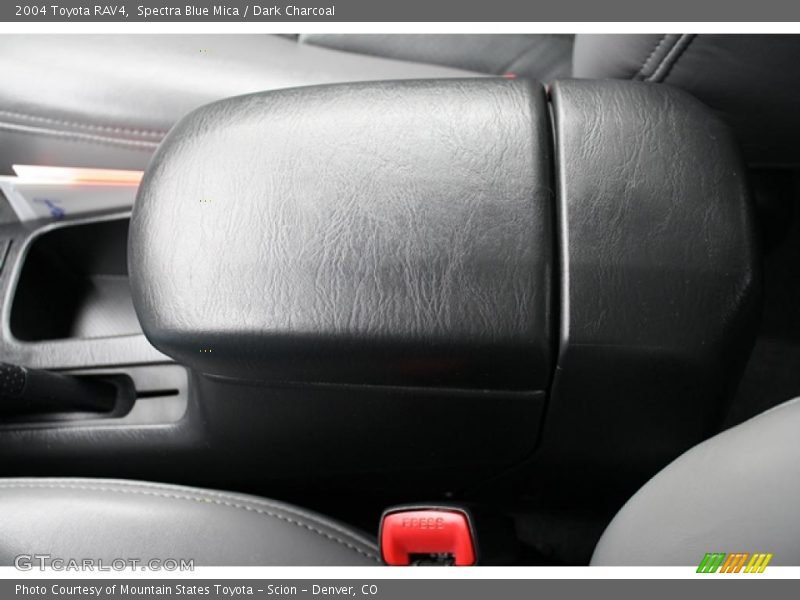 Spectra Blue Mica / Dark Charcoal 2004 Toyota RAV4
