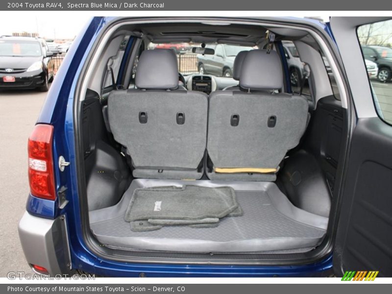 Spectra Blue Mica / Dark Charcoal 2004 Toyota RAV4