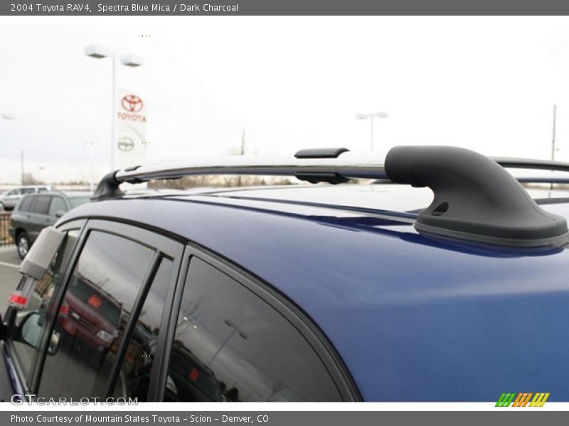 Spectra Blue Mica / Dark Charcoal 2004 Toyota RAV4