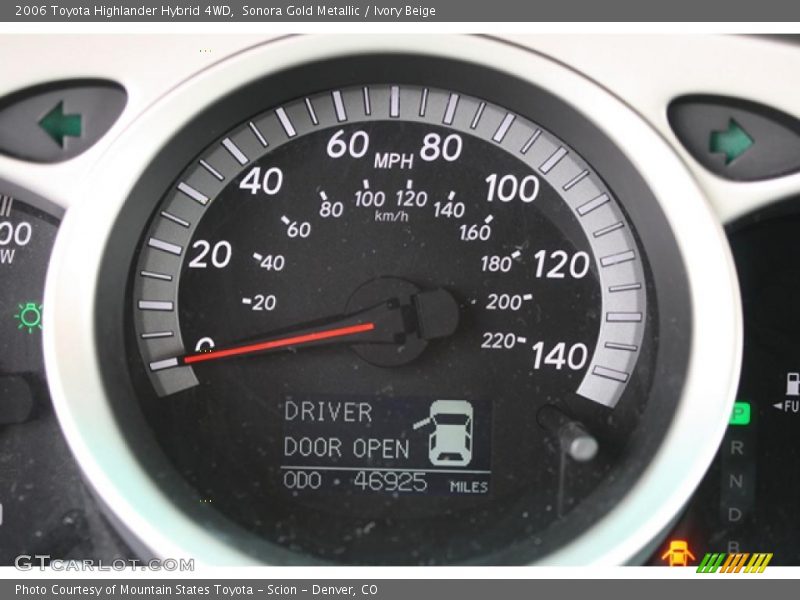 Sonora Gold Metallic / Ivory Beige 2006 Toyota Highlander Hybrid 4WD