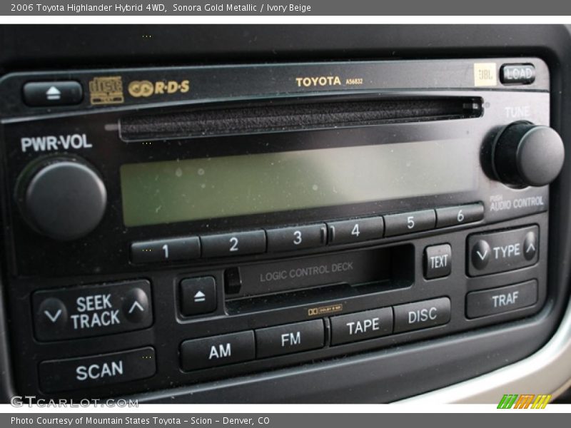 Sonora Gold Metallic / Ivory Beige 2006 Toyota Highlander Hybrid 4WD
