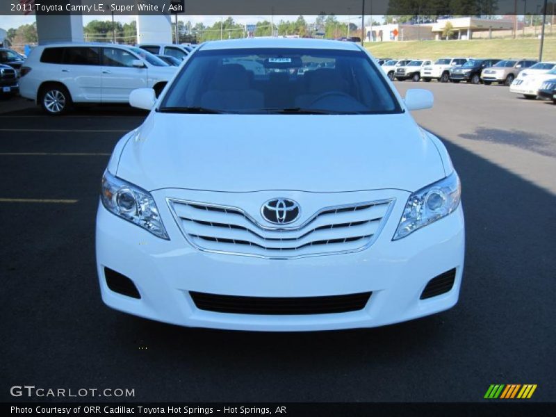 Super White / Ash 2011 Toyota Camry LE